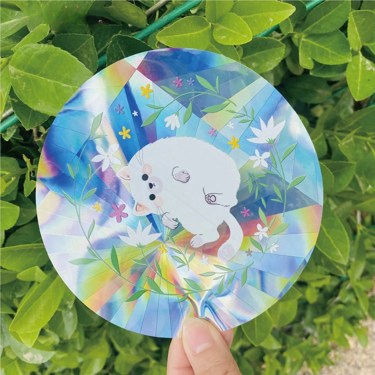 Sweet Paws Suncatcher Sticker