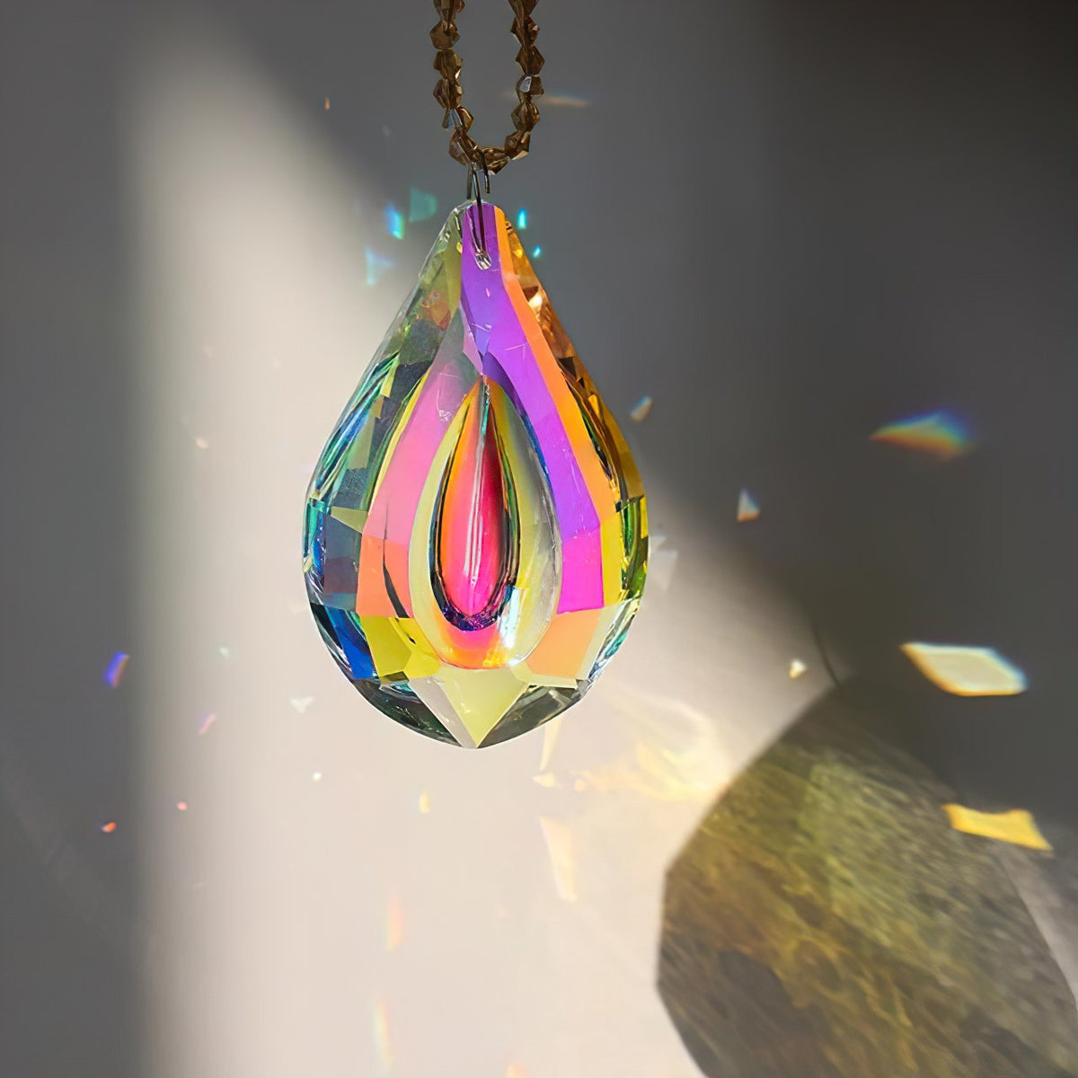 Rainbow Prism Crystal Suncatcher
